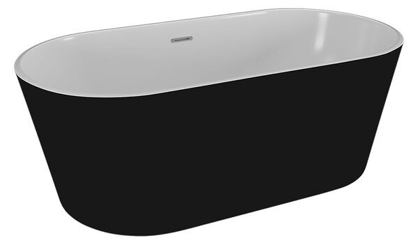 Polimat Akrylátová voľne stojaca vaňa Uzo 160x80 POLIMAT-Rozmery: 160x80, POLIMAT-Farba vane: Biela / biela lesk