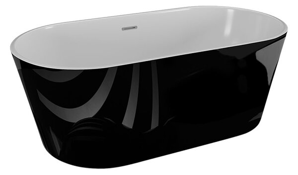 Polimat Akrylátová voľne stojaca vaňa Uzo 160x80 POLIMAT-Rozmery: 160x80, POLIMAT-Farba vane: Biela / biela lesk