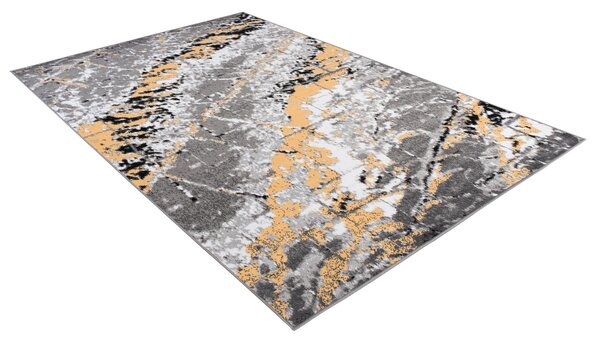 TA Koberec Q543B WHITE MAYA PP EYM Sivý Obdĺžnikový Rozmer: 120x170 cm