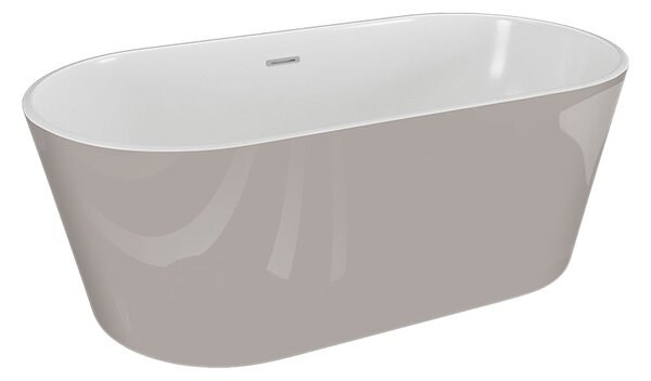 Polimat Akrylátová voľne stojaca vaňa Uzo 160x80 POLIMAT-Rozmery: 160x80, POLIMAT-Farba vane: Biela / biela lesk