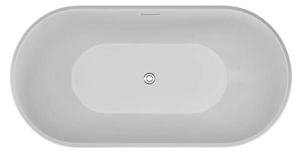 Polimat Akrylátová voľne stojaca vaňa Uzo 160x80 POLIMAT-Rozmery: 160x80, POLIMAT-Farba vane: Biela / biela lesk