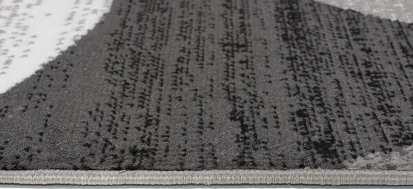 TA Koberec Z984B GRAY MAYA PP ESM Červený Obdĺžnikový Rozmer: 80x150 cm
