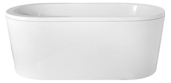 Besco Voľne stojaca vaňa zo sanitárneho kompozitu Victoria CC/BP 185x82, bez prepadu BESCO-Typ výpuste: Alcaplast Click-Clack s horným čistením, chróm, BESCO-Rozmery: 185x82