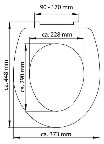 Eisl Sanitär WC sedadlo Duroplast Soft Close Industrial Grey 82155