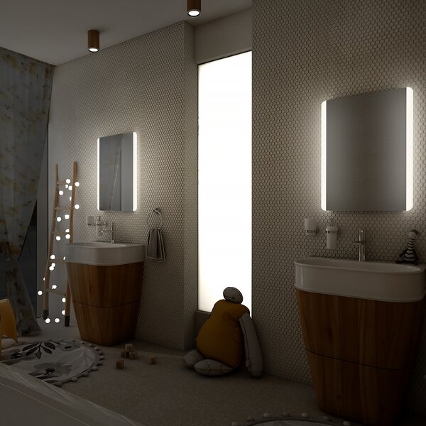 Nimco LED zrkadlo 500x700 - ZP 17001