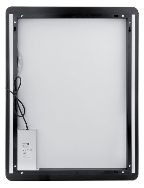 Nimco Čierne LED zrkadlo 800x600 - ZPC 42003-90