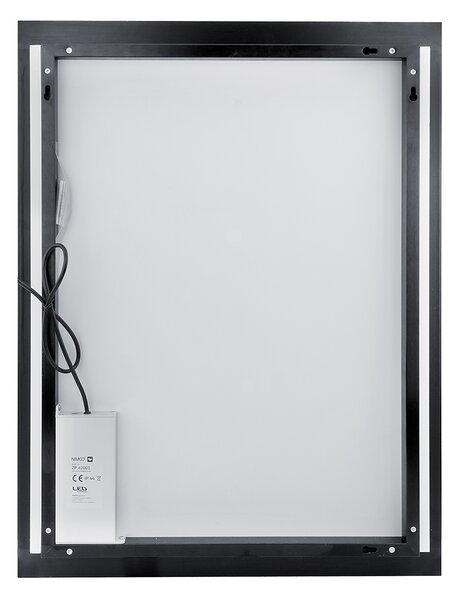 Nimco Čierne LED zrkadlo 1200x650 - ZPC 41006-90