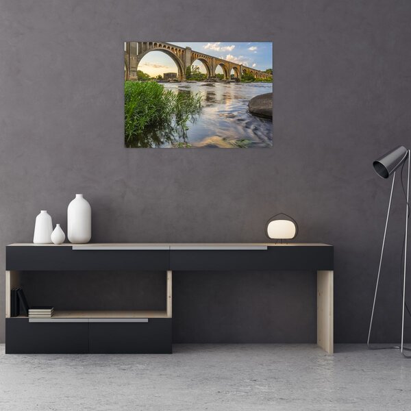 Obraz - Richmondský železničný most (70x50 cm)
