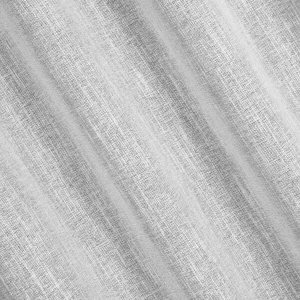 ZÁVES NA KRÚŽKOCH AGNES 140X250 CM STRIEBORNÁ