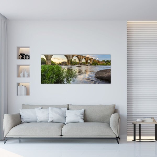Obraz - Richmondský železničný most (120x50 cm)