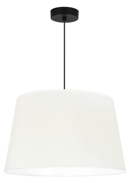 Závesné svietidlo Gaja, 1x krémové textilné tienidlo, (fi 44cm), b