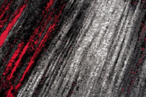 TA Koberec Z905E BLACK MAYA PP ESM Sivý Obdĺžnikový Rozmer: 80x150 cm