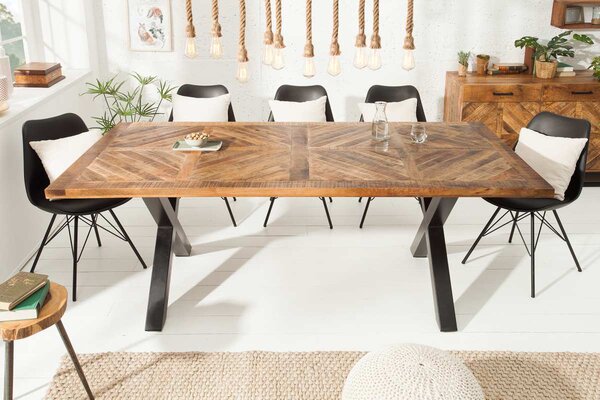 Dizajnový jedálenský stôl Allen Home 160 cm, mango