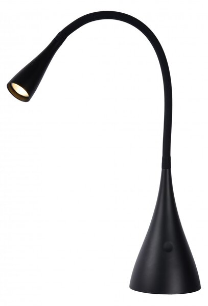 Lucide 18656/03/30 LED stolná lampička Zozy 1x4W | 250l | 3000K - čierna, trojfázové stmievanie