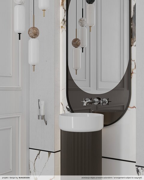 Deante Umývadlo na dosku Silia 36 cm - CDL 6U4S, keramika