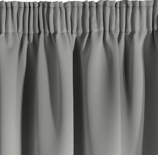 ZATEMŇOVACÍ ZÁVES NA PÁSKE ADLEY 135X270 CM STRIEBORNÁ