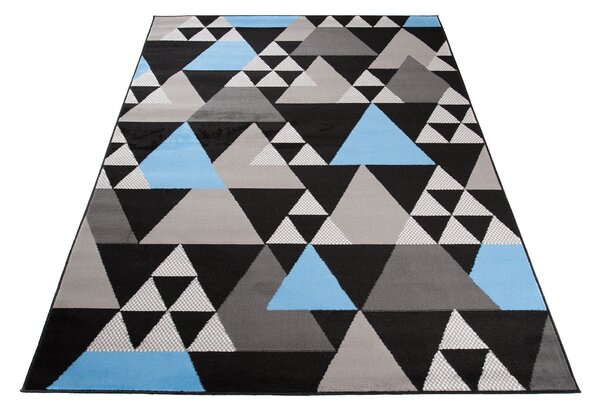 TA Koberec Z900B BLACK MAYA PP EYM Sivý Obdĺžnikový Rozmer: 140x200 cm