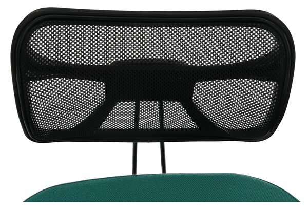 KONDELA Ergonomická kľakačka, zelená/čierna, RUFUS