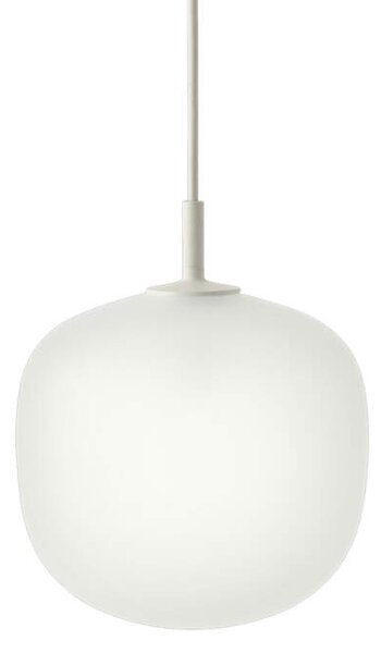 Muuto Závesné svietidlo Rime Ø18, opal/white RIMPEN1804