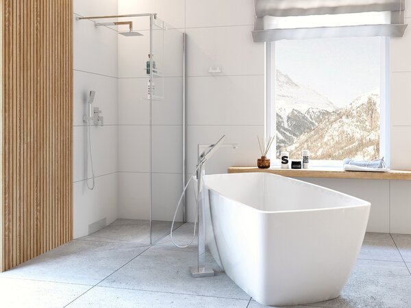Deante Sprchová zástena Walk-In Kerria Plus 80 cm - KTS 038P - bez vaničky