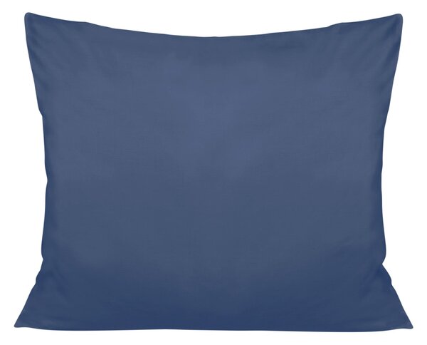 SATÉNOVÁ OBLIEČKA NA VANKÚŠ 011 70X80 CM TMAVOMODRÁ
