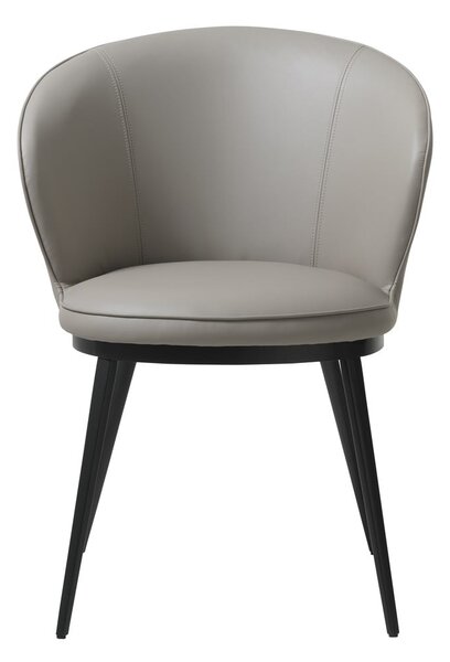 Sivé kreslo Unique Furniture Gain