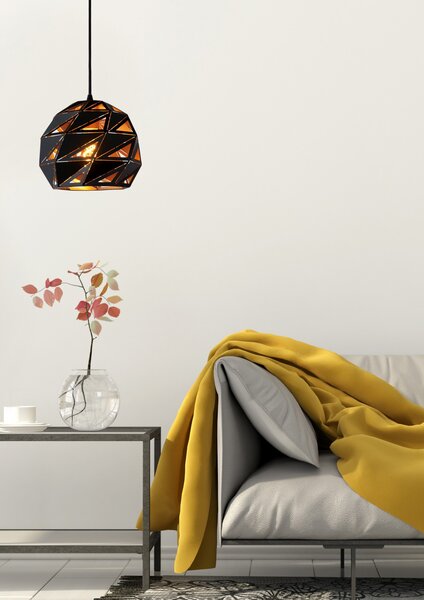 Lucide 21415/25/30 Malung závesné svietidlo 1xE27