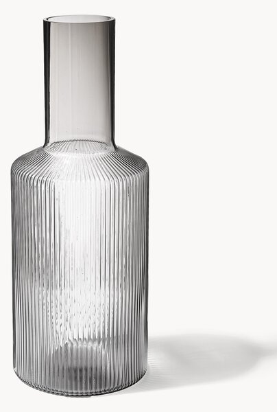 Ručne fúkaná karafa's reliéfnym vzorom Ripple, 1 l