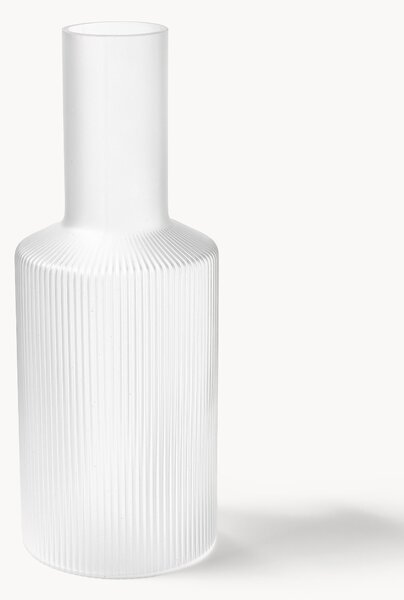 Ručne fúkaná karafa's reliéfnym vzorom Ripple, 1 l