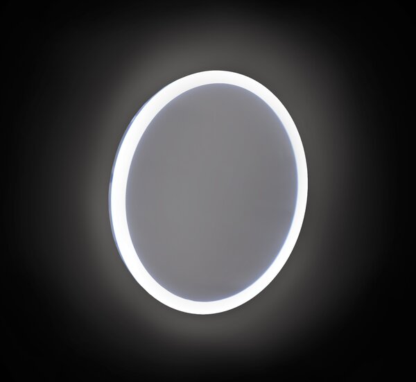 Deante Kozmetické zrkadlo Round magnetické, LED osvetlenie - ADR 0821