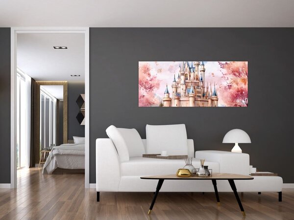 Obraz - Rozprávkový zámok (120x50 cm)