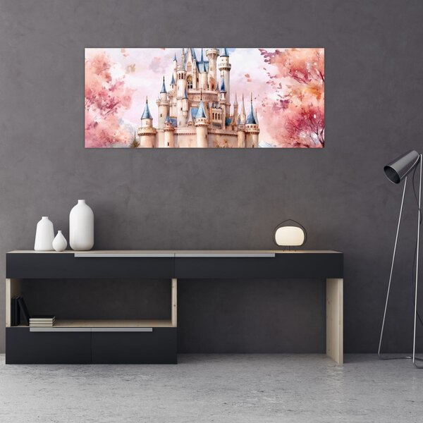 Obraz - Rozprávkový zámok (120x50 cm)