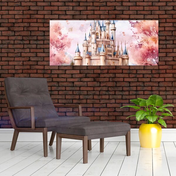 Obraz - Rozprávkový zámok (120x50 cm)