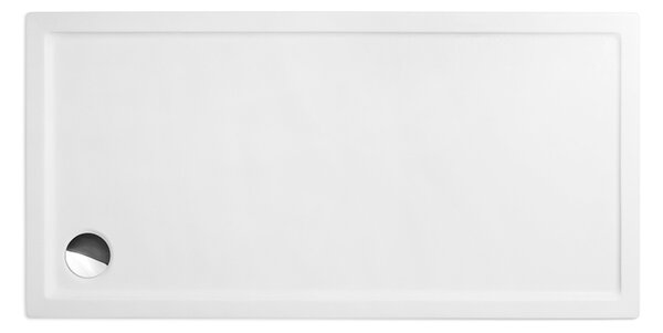 Roth Obdĺžniková akrylátová sprchová vanička FLAT KVADRO 2 ROTH-Variant: rozmery: 150x75 cm - (FLAT KVADRO 1500x750 - 8000243)