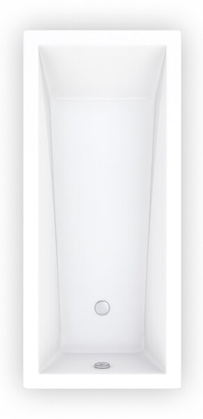 Roth Obdĺžniková akrylátová vaňa KUBIC NEO ROTH-Variant: rozmery: 150x70 cm - (KUBIC NEO 150x70 - 9300000)