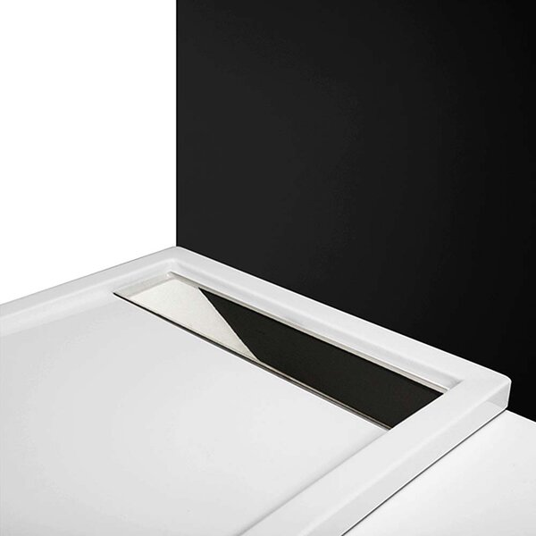 Roth Obdĺžniková akrylátová sprchová vanička INTEGRO ROTH-Variant: rozmery: 120x90 cm, kryt sifónu: leštený nerez - (INTEGRO 1200 - 8000169)