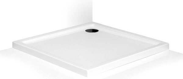 Roth Štvorcová akrylátová sprchová vanička FLAT KVADRO ROTH-Variant: rozmery: 80x80 cm - (FLAT KVADRO 800x800 - 8000118)