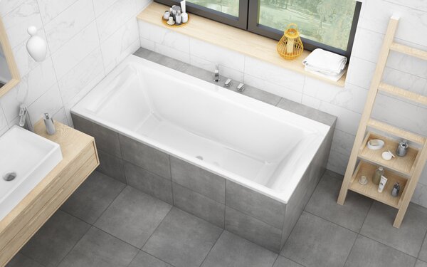 Roth Obdĺžniková akrylátová vaňa SAVONA NEO ROTH-Variant: rozmery: 170x80 cm - (SAVONA NEO 170 - 9290000)