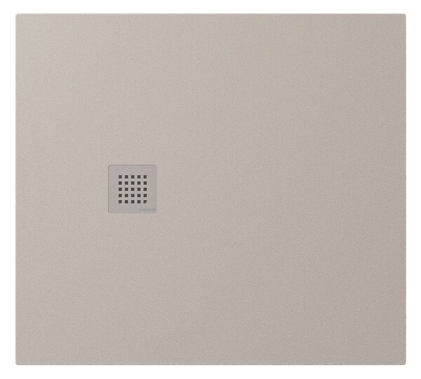 Polysan Polysan, TRENECA sprchová vanička z liateho mramoru s možnosťou úpravy rozmeru 100x90cm, béžová matná, 84306.81