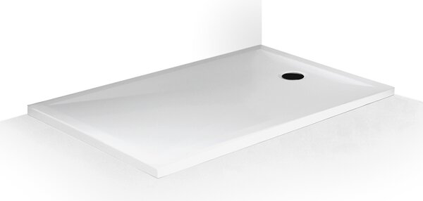 Roth Obdĺžniková sprchová vanička z liateho mramoru MARMO NEO SQUARE-R ROTH-Variant: rozmery: 90x70 cm - (MARMO NEO SQUARE-R 900x700 - MAN SQ 090070 2E)