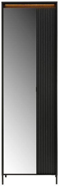 PREDSIEŇOVÁ SKRIŇA, čierna, 62/200/40 cm Hom`in - Skrine