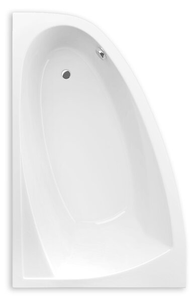 Roltechnik Outlet Asymetrická akrylátová vaňa iBATH ASYMMETRIC NEO ROTH-Variant: rozmery: 150x95 cm, orientácia: Pravá - (iBATH_ASYMMETRIC_NEO_150P - 9160000)