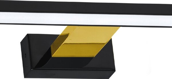 Nástenné LED svietidlo Shine1, 1x LED 13,8w, 4000k, (60 cm), b/g