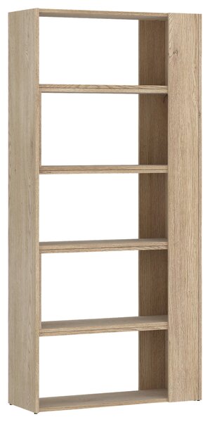 REGÁL, farba duba, 82-146/180/35 cm - Regály