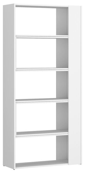 REGÁL, biela, 82-146/180/35 cm Modern Living - Regály