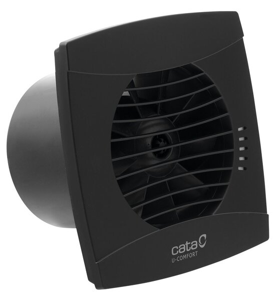 Cata Cata, UC-12 kúpeľňový ventilátor axiálny, 12W, potrubie 120mm, čierna, 01356000