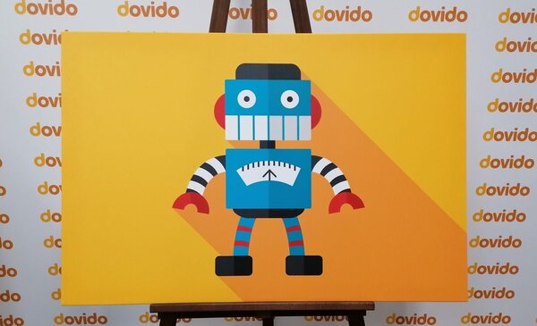 Obraz veselý robot