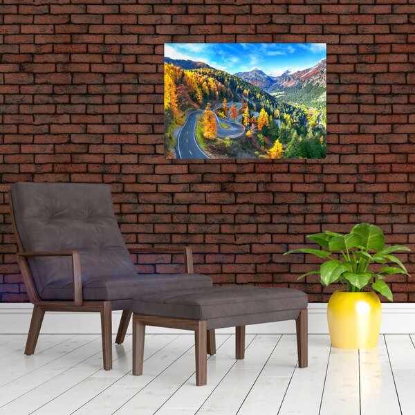 Obraz - Malojský priesmyk (70x50 cm)