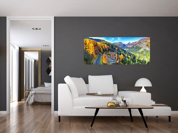 Obraz - Malojský priesmyk (120x50 cm)