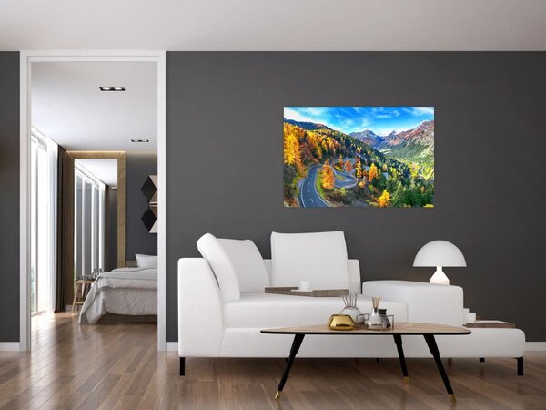 Obraz - Malojský priesmyk (90x60 cm)